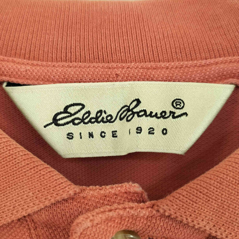 エディーバウアー Eddie Bauer 白タグ ポロシャツ メンズ import:L