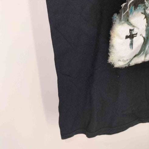 ギルダン GILDAN WORLD WITHOUT GOD フィニッシュデスメタル バンド 来日 アートワーク プリント S/S Tシャツ メンズ import:L