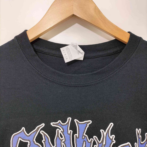 ギルダン GILDAN WORLD WITHOUT GOD フィニッシュデスメタル バンド 来日 アートワーク プリント S/S Tシャツ メンズ import:L