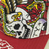エドハーディー Ed Hardy 00s NEW YORK スカル刺繍 メッシュキャップ トラッカーキャップ y2k メンズ ONE SIZE