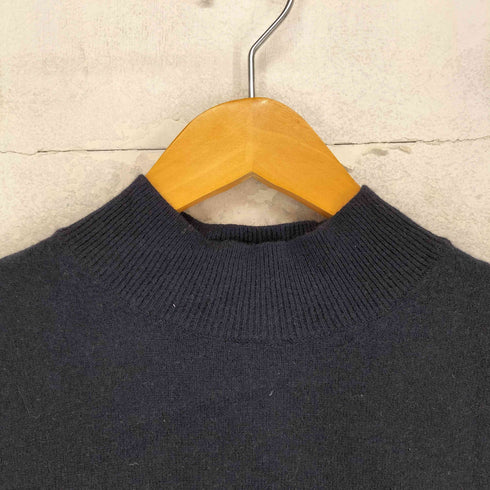 ユニクロ UNIQLO CASHMERE 100% カシミヤモックネックセーター5分袖 ニット レディース JPN:L