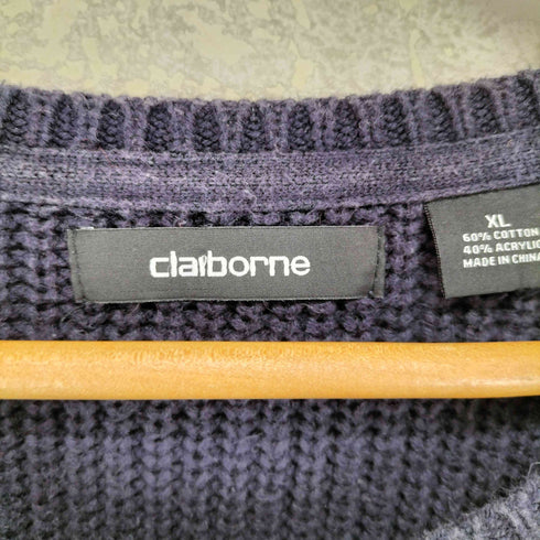クレイボーン Claiborne リブニット メンズ import:XL
