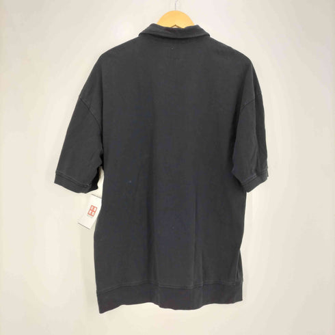 MOORIMOGINAL コットン 半袖ポロシャツ メンズ 2XL