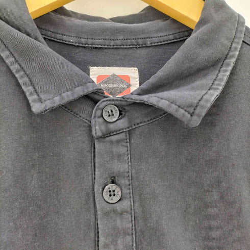 MOORIMOGINAL コットン 半袖ポロシャツ メンズ 2XL