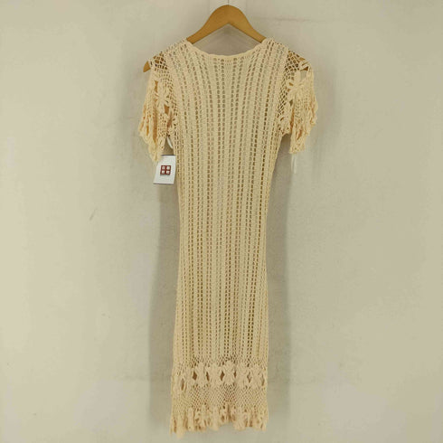 KROCHETTA BY PAPILLON レーヨン カギ編みワンピース レディース import:M