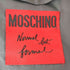 モスキーノ MOSCHINO ウールテーラードジャケット セットアップ メンズ 48R
