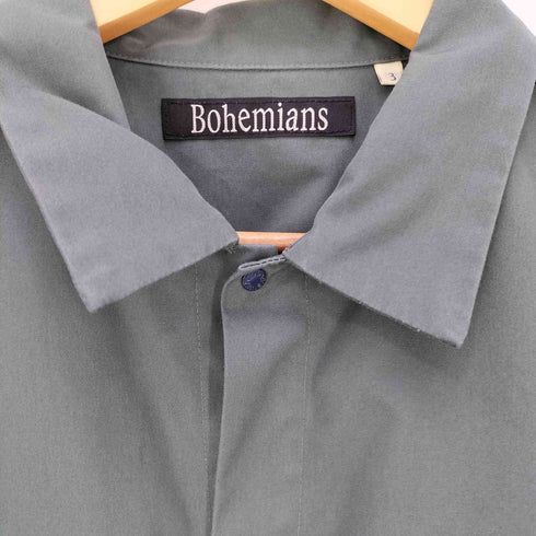 ボヘミアンズ BOHEMIANS ロゴ刺繍 2ポケット S/S シャツ メンズ JPN:3