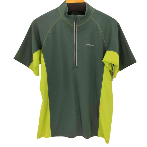 パタゴニア patagonia クールハーフスリーブジップシャツ メンズ import:M