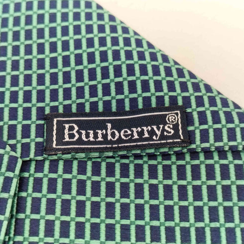バーバリーズ BURBERRYS 総柄 シルク ネクタイ メンズ
