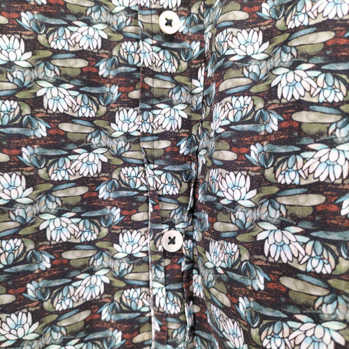 ジャーナルスタンダード JOURNAL STANDARD 花柄 コットン L/S シャツ メンズ JPN:L