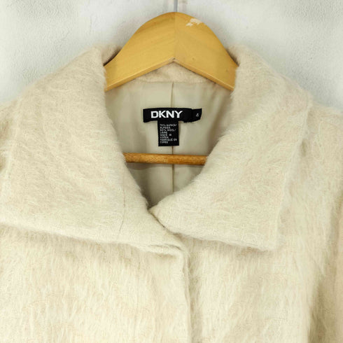 ダナキャランニューヨーク DKNY ステンカラー シャギー コート レディース JPN:4