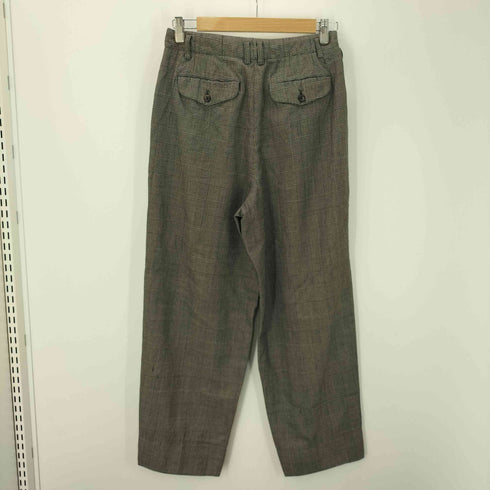コムデギャルソンオム COMME des GARCONS HOMME 80s 川久保オム ワイド スラックス グレンチェック 千鳥格子 2タック メンズ JPN:M