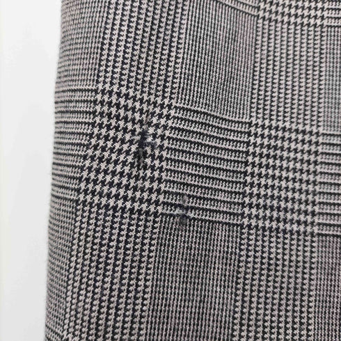 コムデギャルソンオム COMME des GARCONS HOMME 80s 川久保オム ワイド スラックス グレンチェック 千鳥格子 2タック メンズ JPN:M