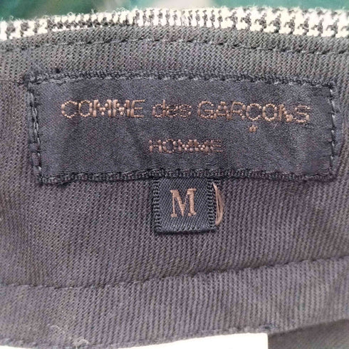 コムデギャルソンオム COMME des GARCONS HOMME 80s 川久保オム ワイド スラックス グレンチェック 千鳥格子 2タック メンズ JPN:M