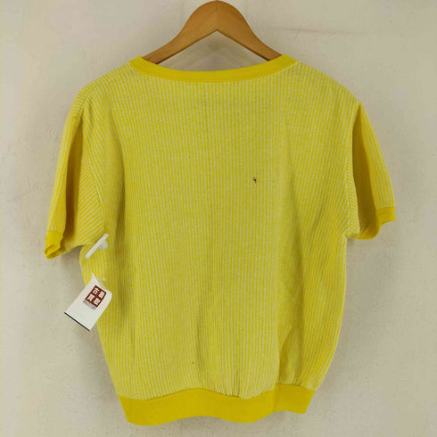 Stuart Vネック半袖スウェット レディース import:L