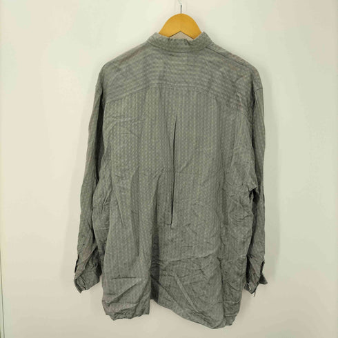 COTLER 90S レーヨン 100% 総柄 L/S シャツ フラップポケット メンズ import:L