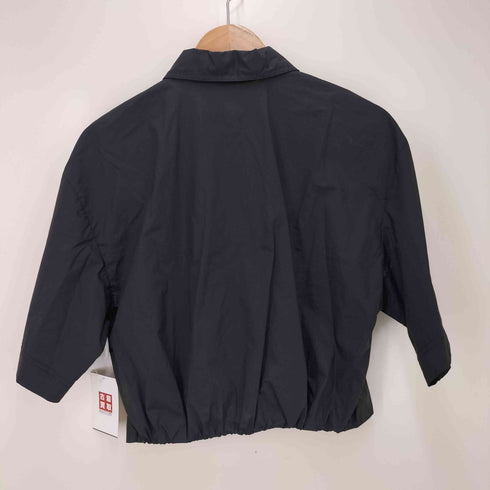 ザラ ZARA ウエストマーク S/S レギュラーカラー シャツ レディース import:S