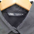 ザラ ZARA ウエストマーク S/S レギュラーカラー シャツ レディース import:S