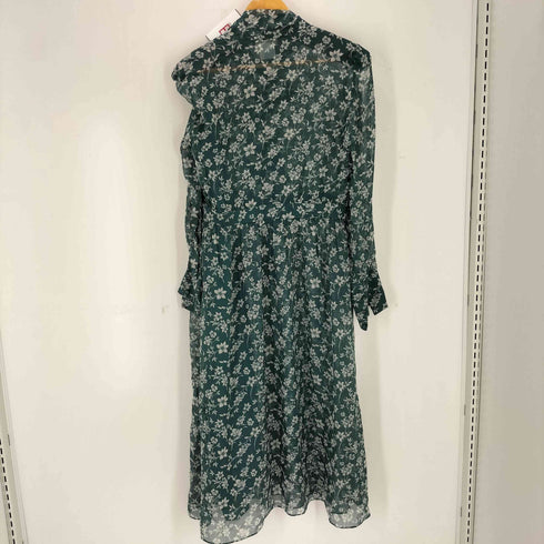 マックスマーラ MAX MARA 総柄シアーワンピース レディース