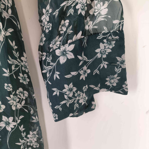 マックスマーラ MAX MARA 総柄シアーワンピース レディース