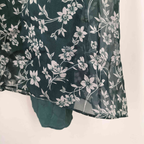 マックスマーラ MAX MARA 総柄シアーワンピース レディース