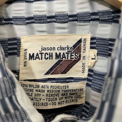 jason clarke MATCH MATES 70s プルオーバー S/S シャツ メンズ import:L