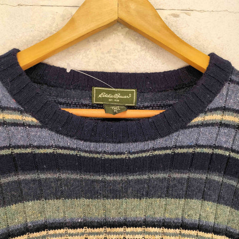エディーバウアー Eddie Bauer コットンウールクルーネックニット メンズ import:XL