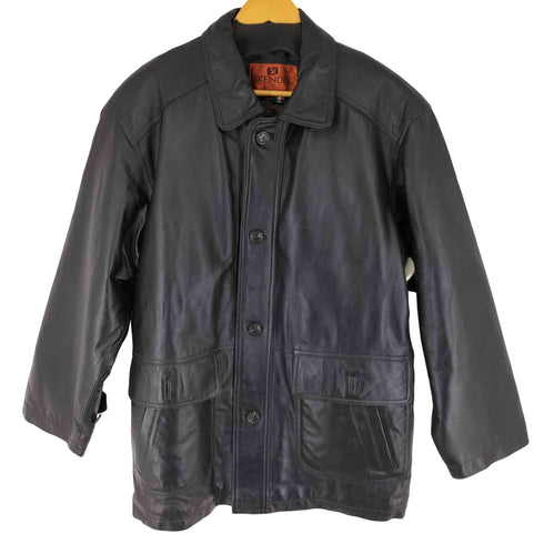 SKENDEL リアルレザー ハーフコート メンズ JPN:M
