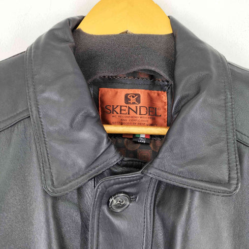 SKENDEL リアルレザー ハーフコート メンズ JPN:M