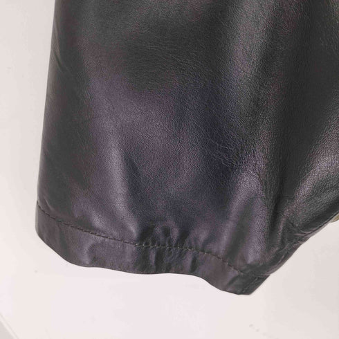 SKENDEL リアルレザー ハーフコート メンズ JPN:M