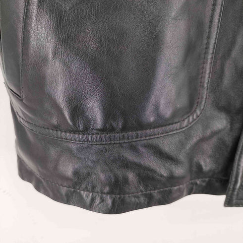 SKENDEL リアルレザー ハーフコート メンズ JPN:M