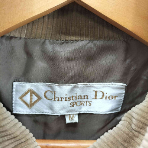 クリスチャンディオール Christian Dior Christian Dior SPORTS スタンドカラー コーデュロイ ライニングレザー・スエード レディース import:M