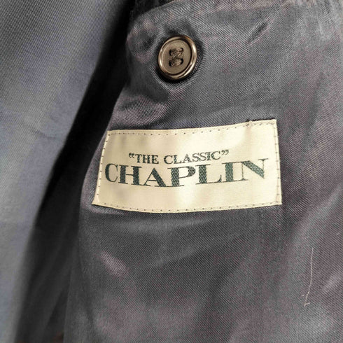 THE CLASSIC CHAPLIN pure cashmere カシミヤ ダブルチェスターコート メンズ 150-160