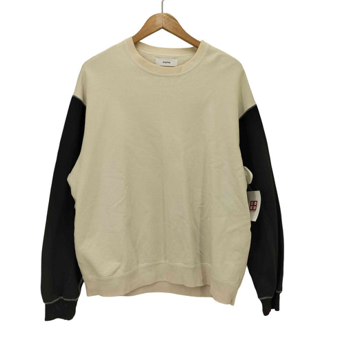 マーカ marka CREW NECK SWEAT RECYCLE SUVIN ORGANIC COTTON メンズ JPN:2
