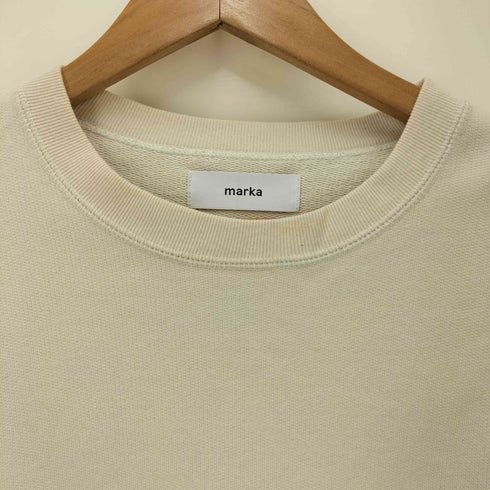 マーカ marka CREW NECK SWEAT RECYCLE SUVIN ORGANIC COTTON メンズ JPN:2