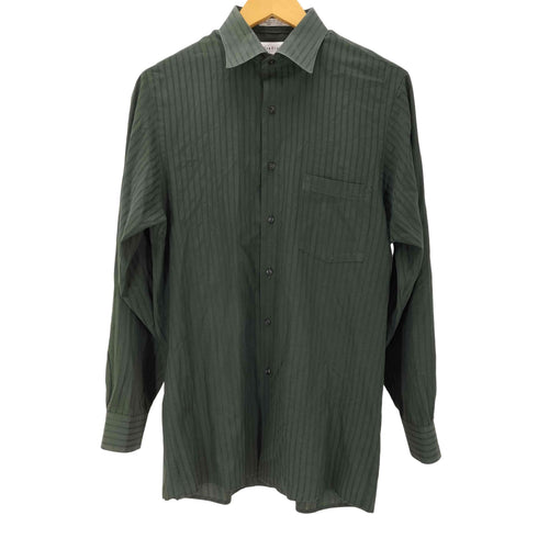 ヴァンヒューゼン VAN HEUSEN ストライプ柄 L/S シャツ メンズ 15 32/33