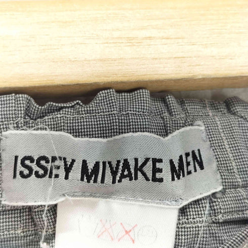イッセイミヤケメン ISSEY MIYAKE MEN 90-00S ボタンフライ クロップド イージーパンツ メンズ S~M