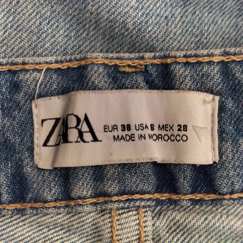 ザラ ZARA デニムカーゴパンツ レディース JPN:38