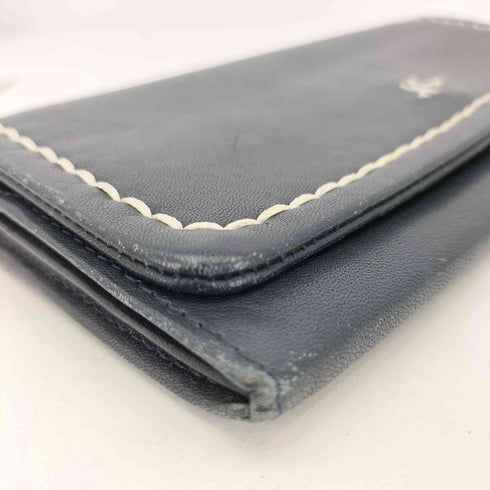 キタムラ KITAMURA ステッチ レザー ウォレット 長財布 メンズ
