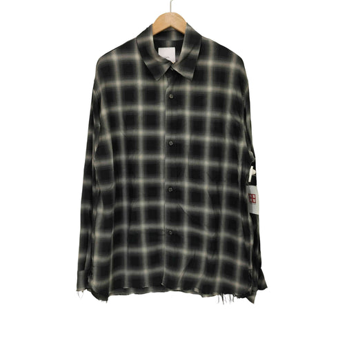 ルイス Luis 25SS オンブレーダメージチェックシャツ メンズ FREE