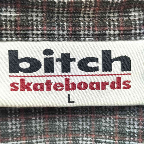 ビッチスケートボーディング bitch skateboards 90s コーデュロイ L/S シャツ メンズ L