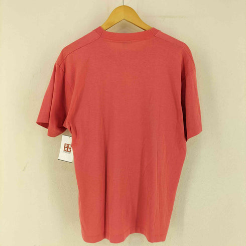 スクリーンスターズ SCREEN STARS USA製 90S 袖裾シングル キャットプリントTシャツ レディース JPN:XL