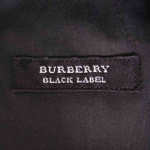 バーバリーブラックレーベル BURBERRY BLACK LABEL ストライプ スラックスパンツ メンズ 94-78-175 40R