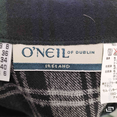 オニールオブダブリン ONEIL OF DUBLIN チェック柄 ラップスカート レディース 6