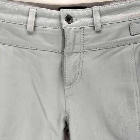 ディーゼルブラックゴールド DIESEL BLACK GOLD ラムレザー切替デニムパンツ メンズ 38