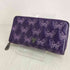 アナスイ ANNA SUI バタフライモチーフ レザー ラウンドファスナー 長財布 レディース ONE SIZE