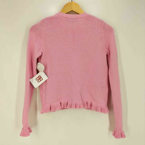 ザラ ZARA フリルニットカーディガン レディース import:S