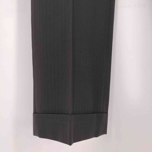 バーバリーブラックレーベル BURBERRY BLACK LABEL ストライプストレートパンツ メンズ