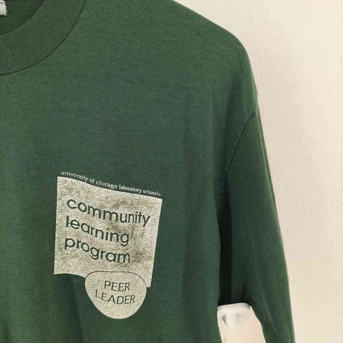 フルーツオブザルーム FRUIT OF THE LOOM 90S 袖裾シングル 両面プリントTシャツ メンズ import:L