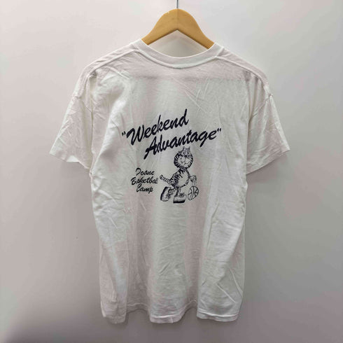 ニューバランス NEW BALANCE 90S ロゴ 虎 タイガー バスケットボール Tシャツ 両面 プリント Tシャツ 袖裾 シングル メンズ import:XL